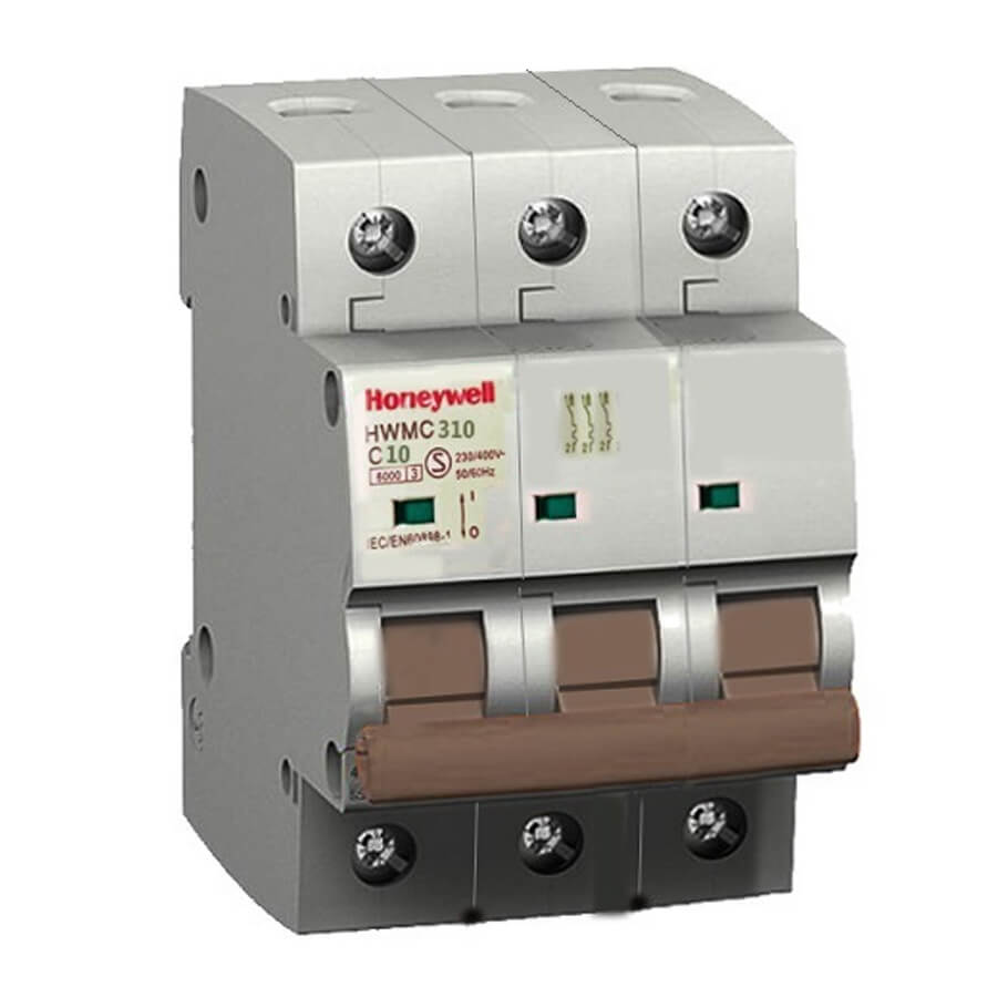 Cầu dao tự động MCB 3 cực 10A HONEYWELL HWMC310